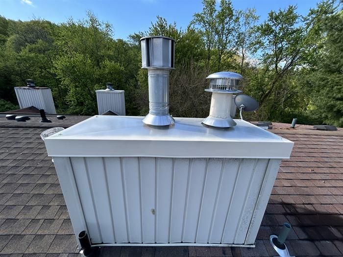 Stainless chimney cap