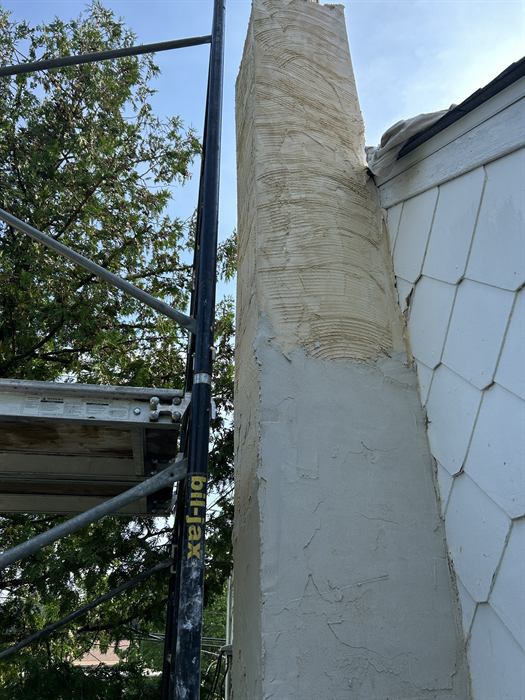 Chimney masonry work